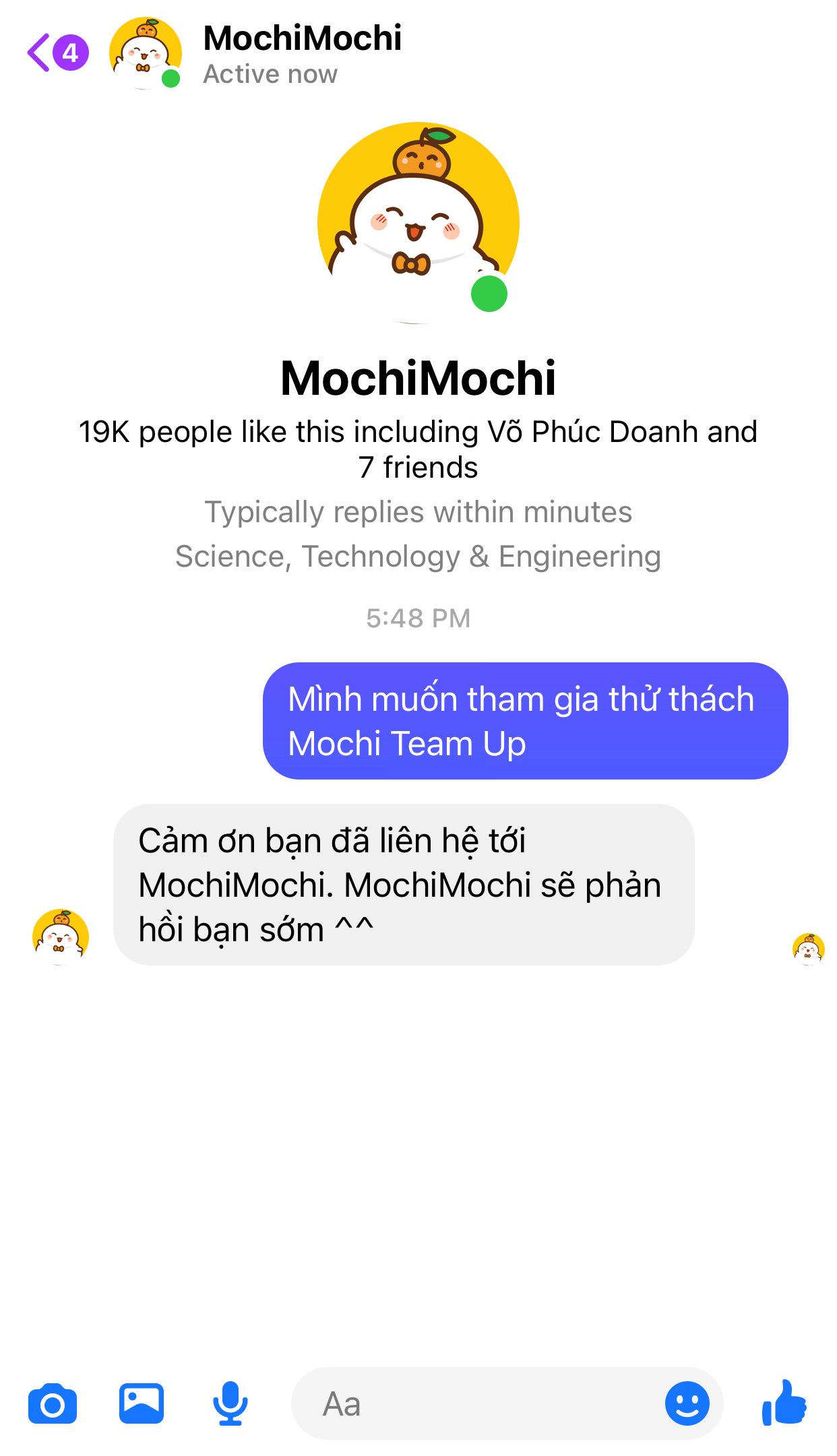 Đăng ký tham gia bước 3