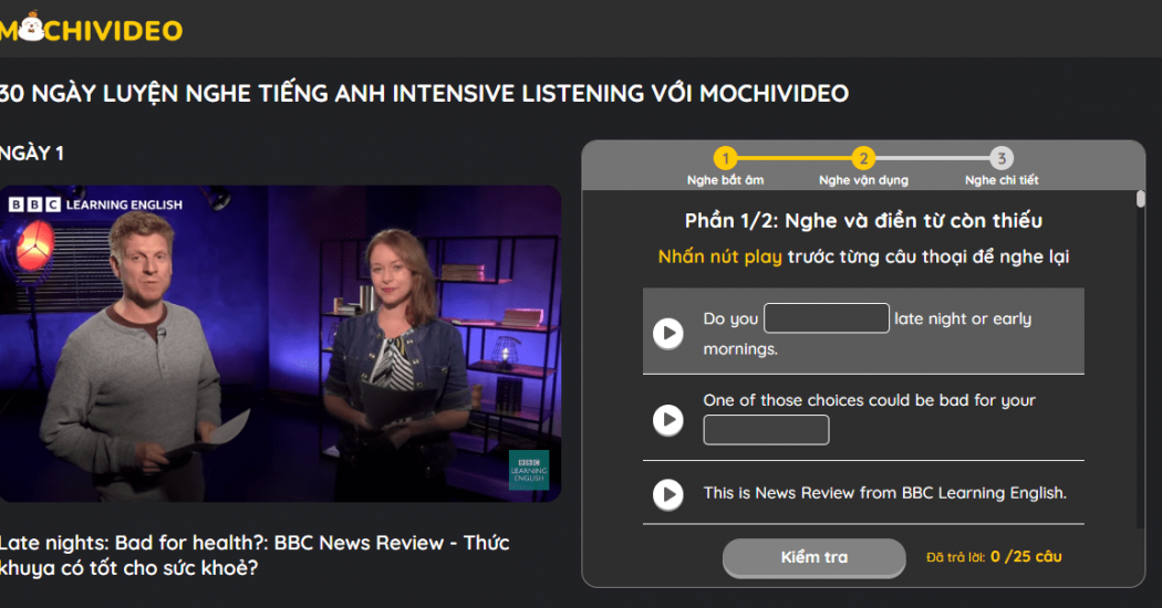 mochivideo intensive listening nghe van dung