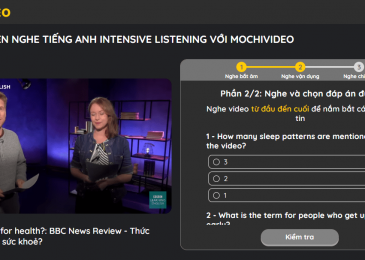 MochiVideo Intensive Listening là gì? Cách luyện nghe tiếng Anh với MochiVideo Intensive Listening