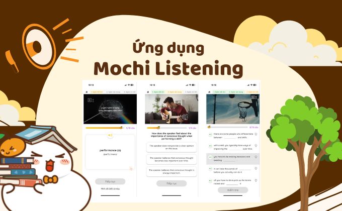 Mochi Listening là gì? Nâng trình nghe IELTS cùng Mochi Listening