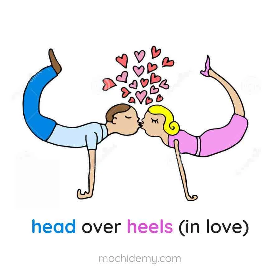 từ vựng Head over heels (in love)