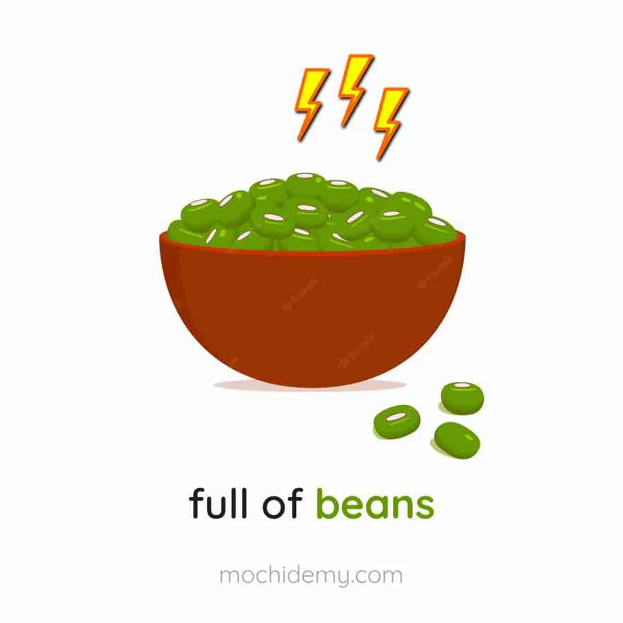 từ vựng rau quả full of beans