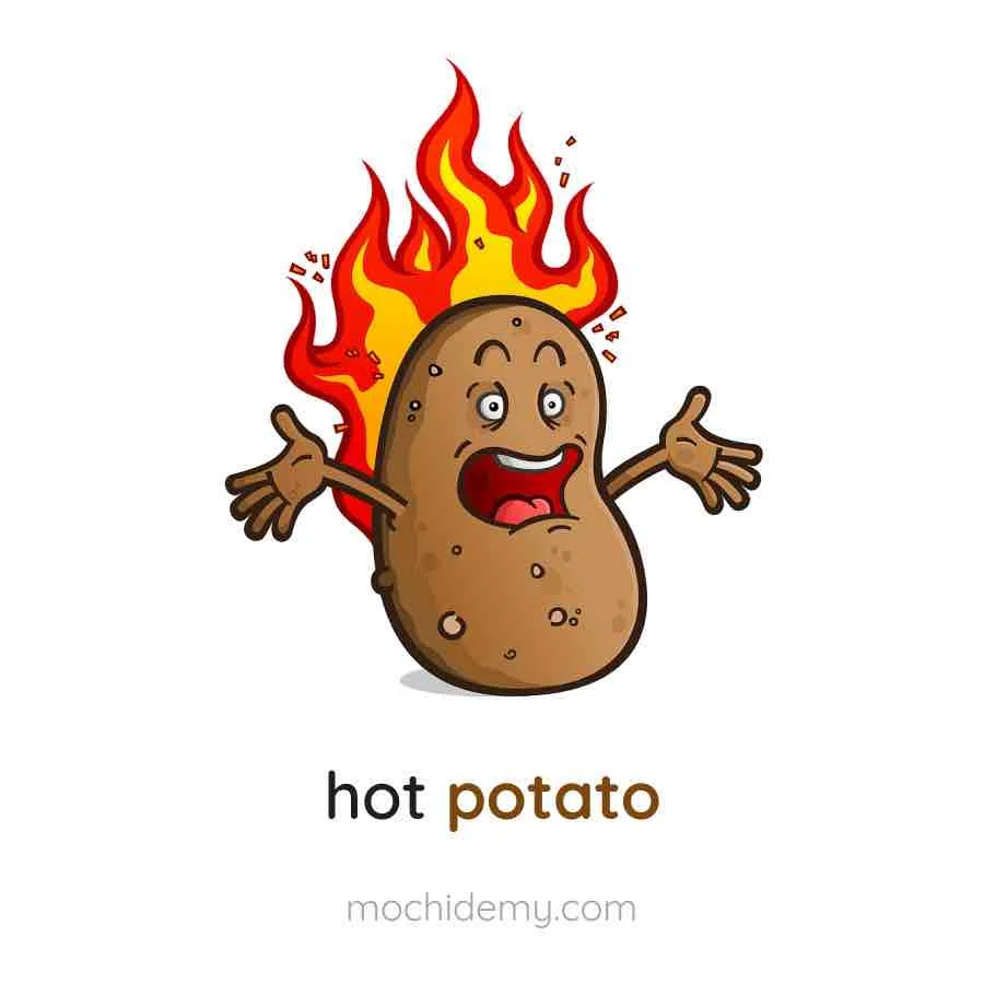 từ vựng rau củ hot potato