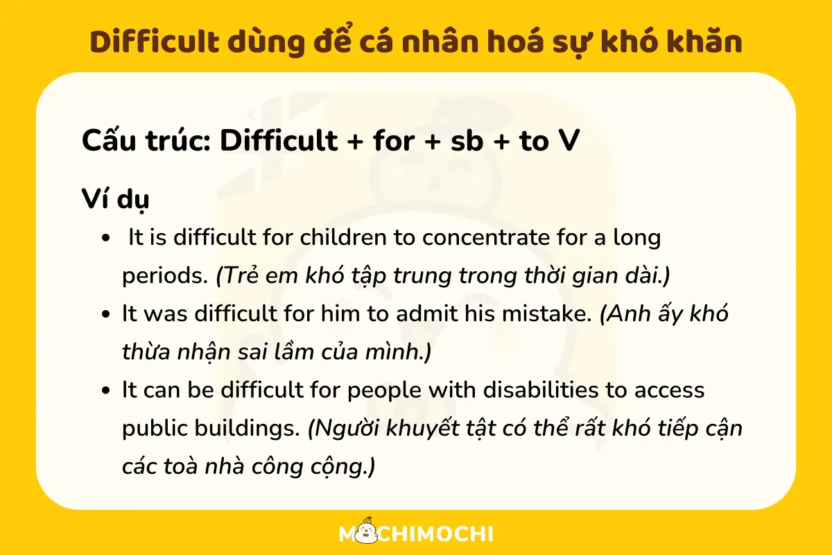 difficult trong tiếng anh