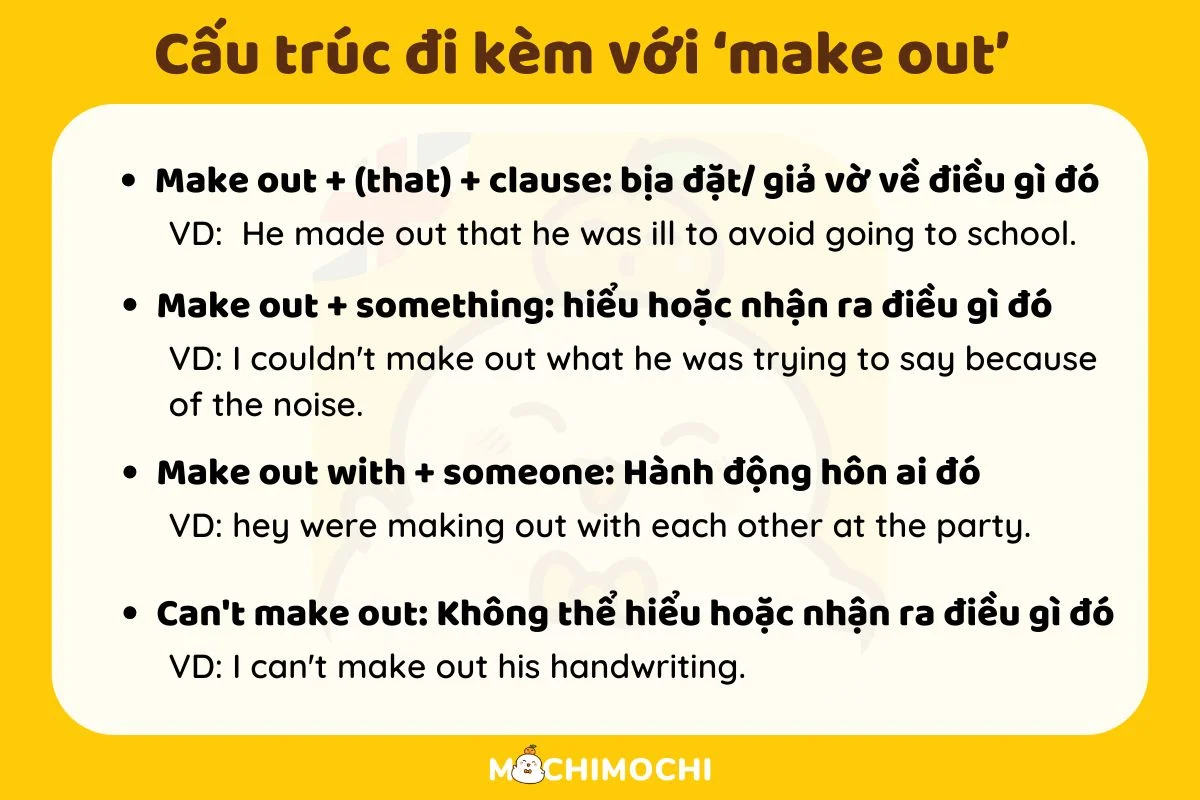 cấu trúc make out