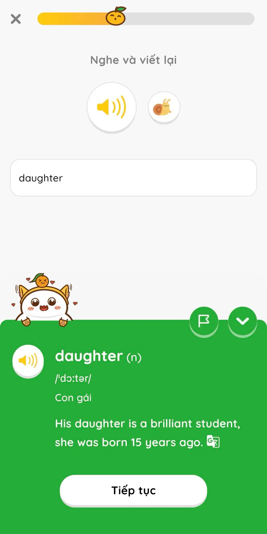 flashcard chủ đề family