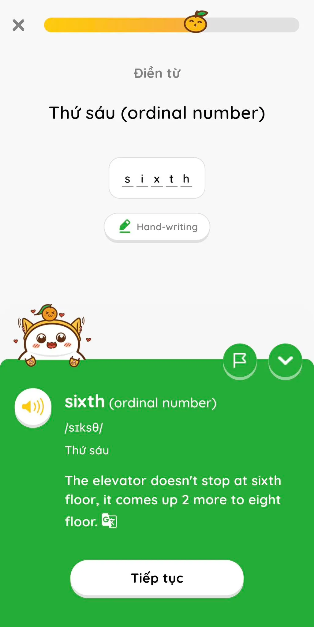 flashcard chủ đề số thứ tự số đếm