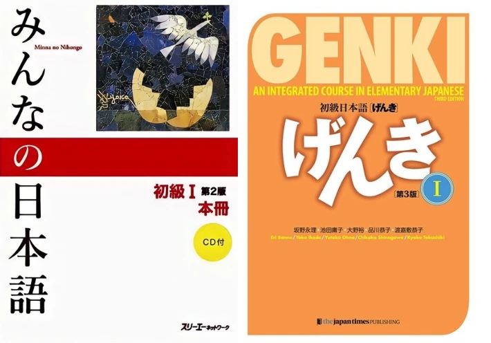 Giáo trình học tiếng Nhật Minna no Nihongo và Genki