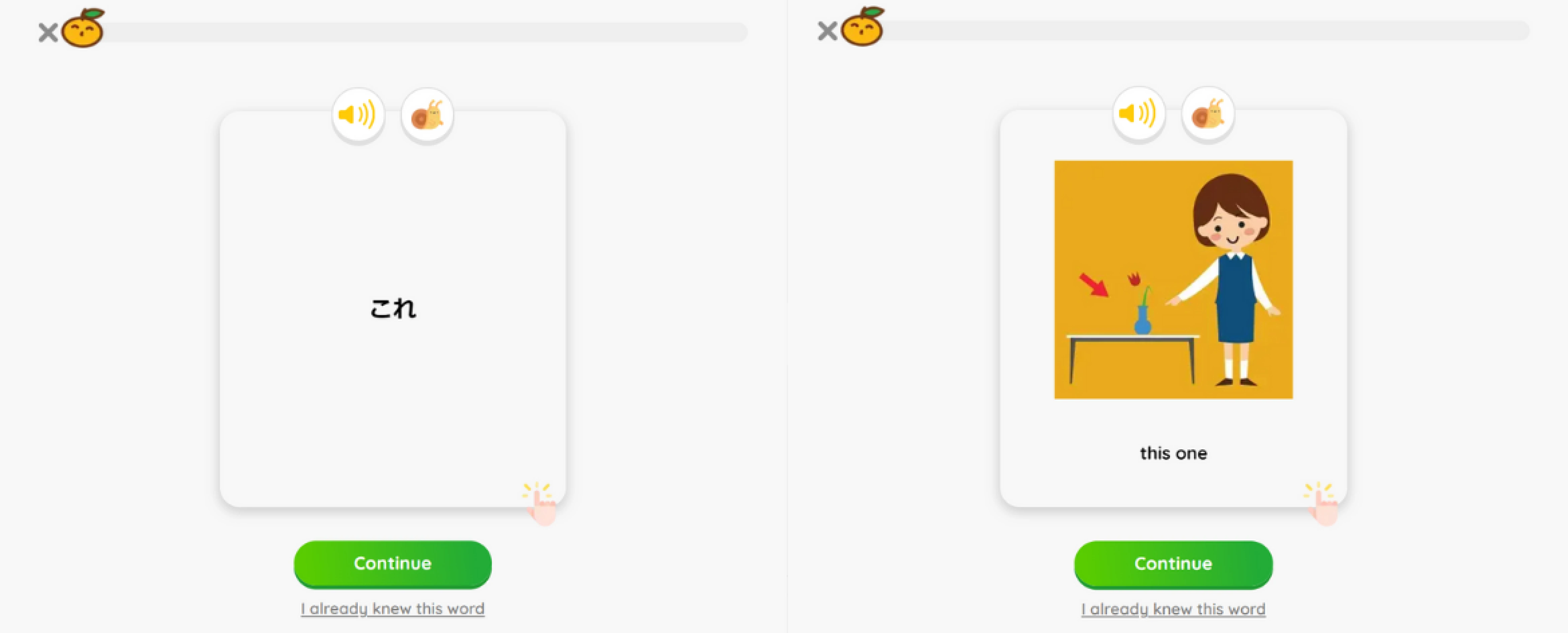 Học Kanji và từ vựng qua flashcards đẹp mắt