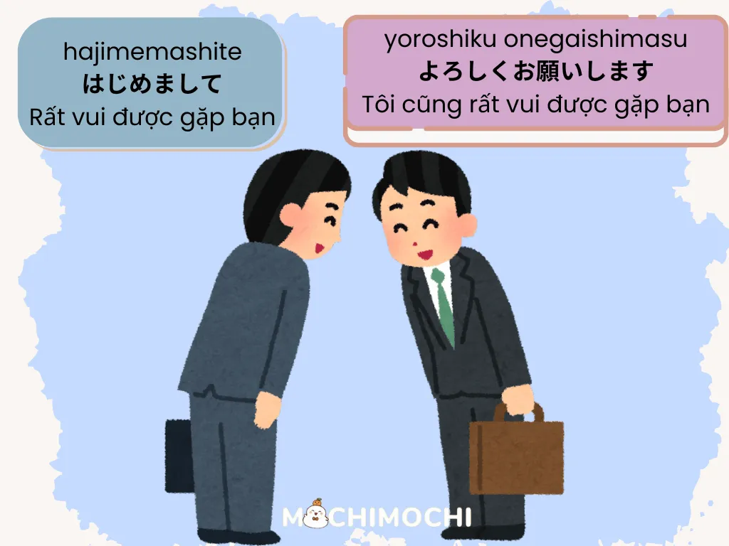 xin chào tiếng nhật nói là gì