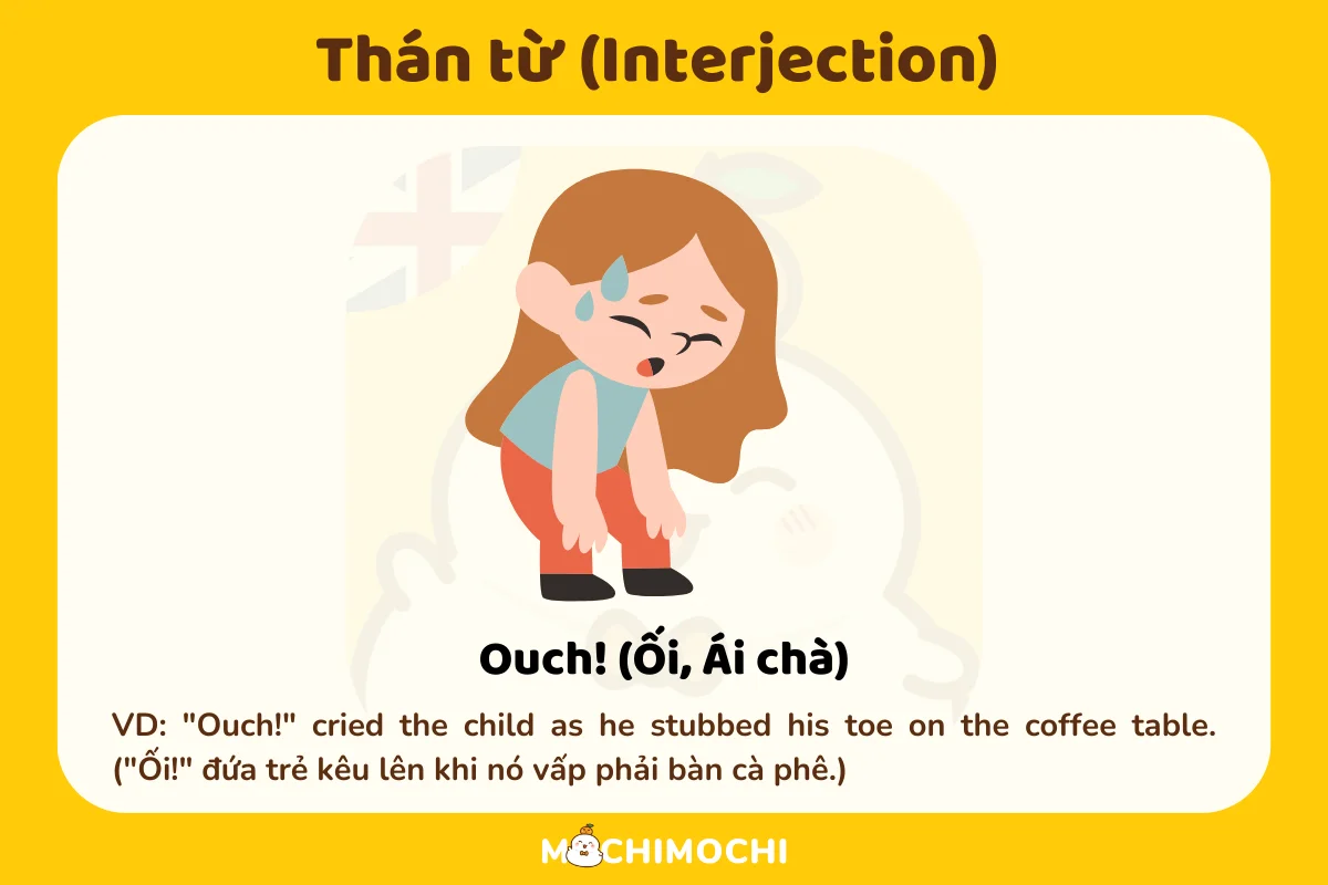 thán từ ouch