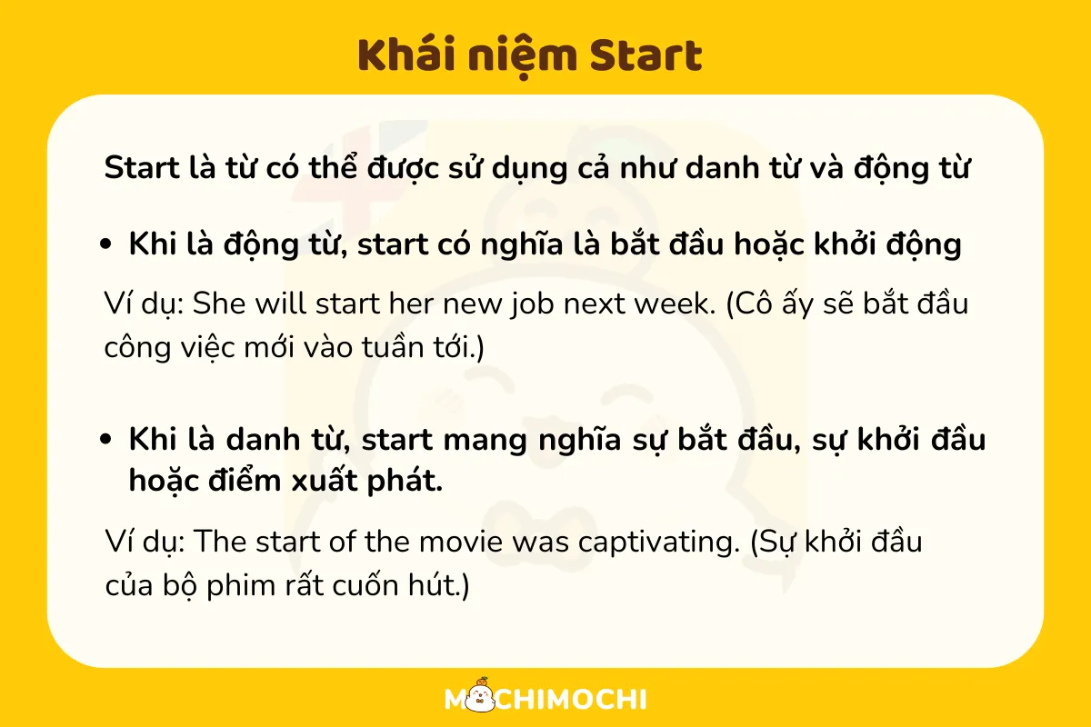 cấu trúc start