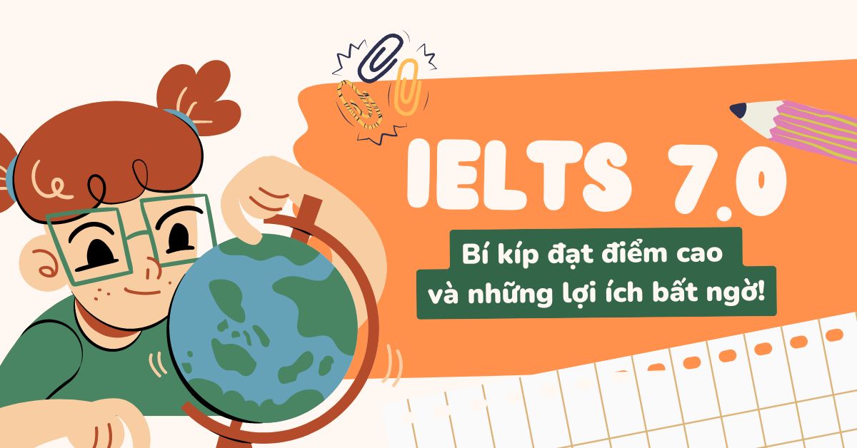 IELTS 7.0: Bí kíp đạt điểm cao và những lợi ích bất ngờ!