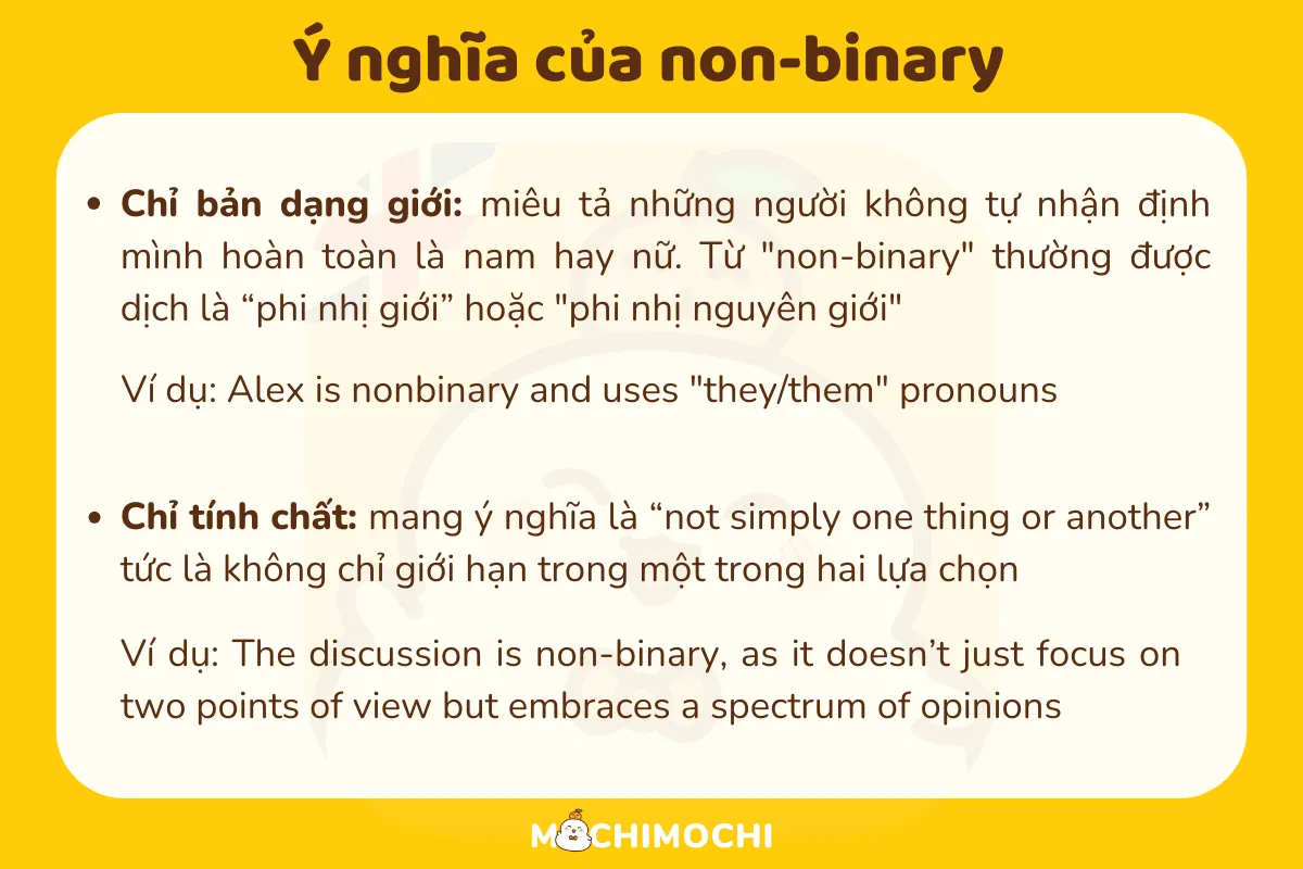 non binary là gì