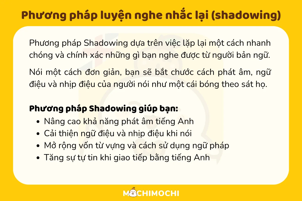 phương pháp học nghe tiếng anh