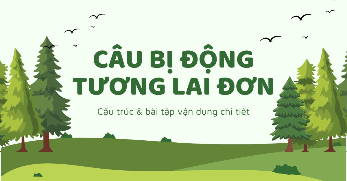 Câu bị động thì tương lai đơn (Future simple passive) | Cấu trúc & bài tập vận dụng chi tiết