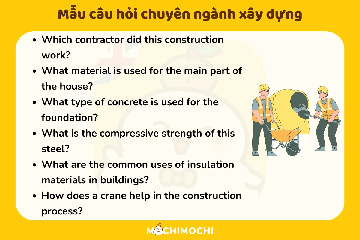 tiếng anh chuyên ngành xây dựng