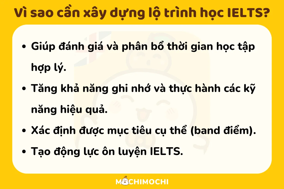 lộ trình học ielts