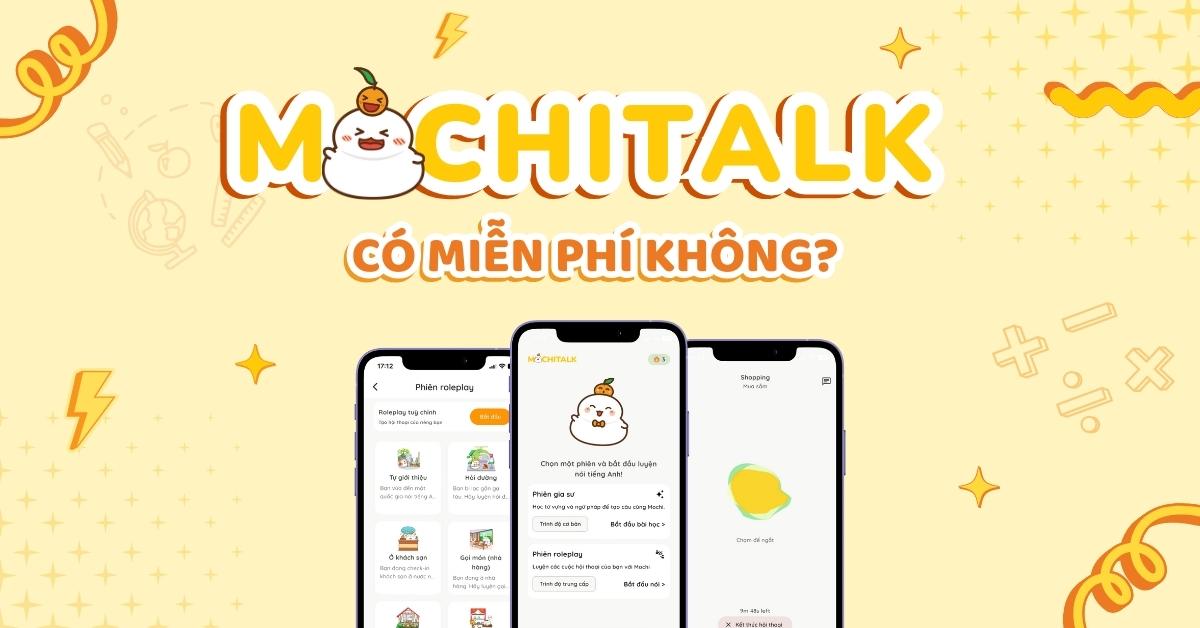 MochiTalk có miễn phí không? Gói học và chương trình pre-order
