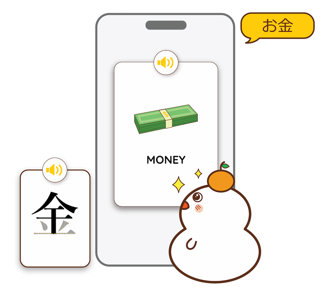Learn Kanji vocabulary with MochiKanji