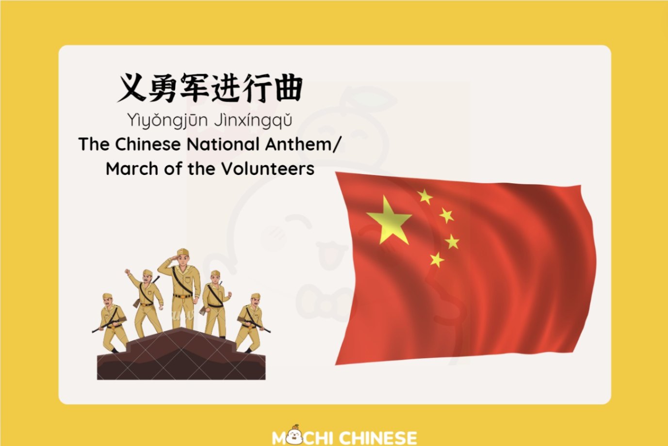 All about Chinese National Anthem