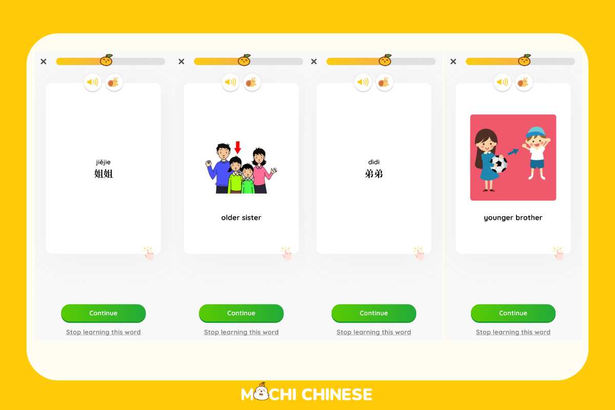 Your Family Members In Chinese - Mochimochi - Support