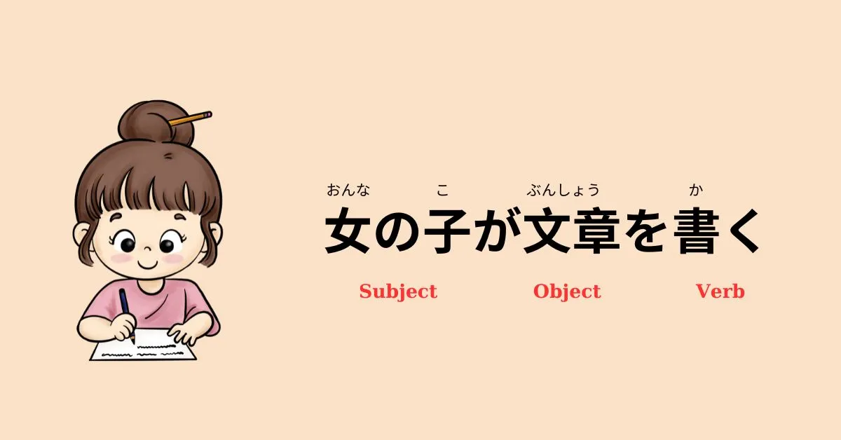 Japanese sentence structure